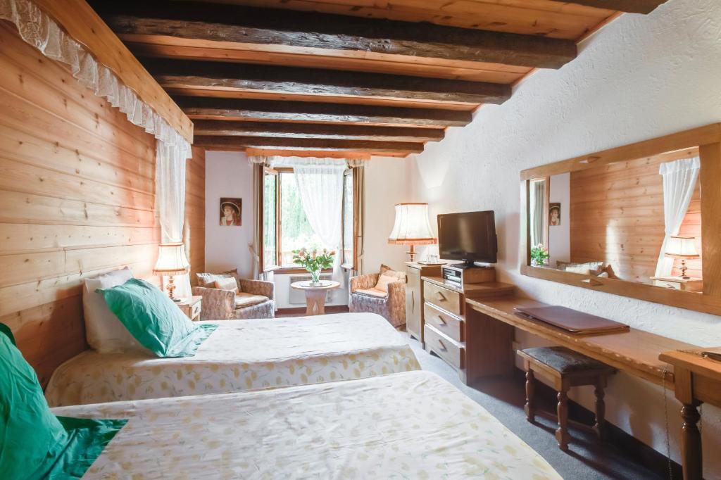 L'Auberge Du Choucas Le Monêtier-les-Bains Kamer foto